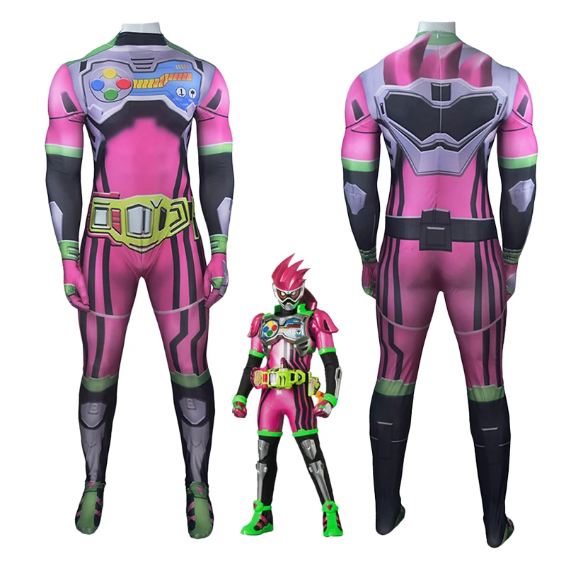 Комбинезон Zentai для косплея по мотивам японского ТВ сериала Kamen Rider Ex Aid цельные