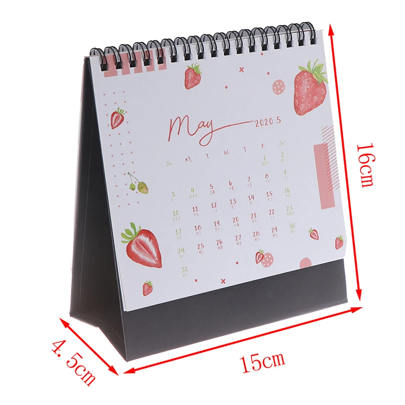 1 шт. 2020 новый шаблон Настольный стоящий годовой календарь Памятка ежедневное