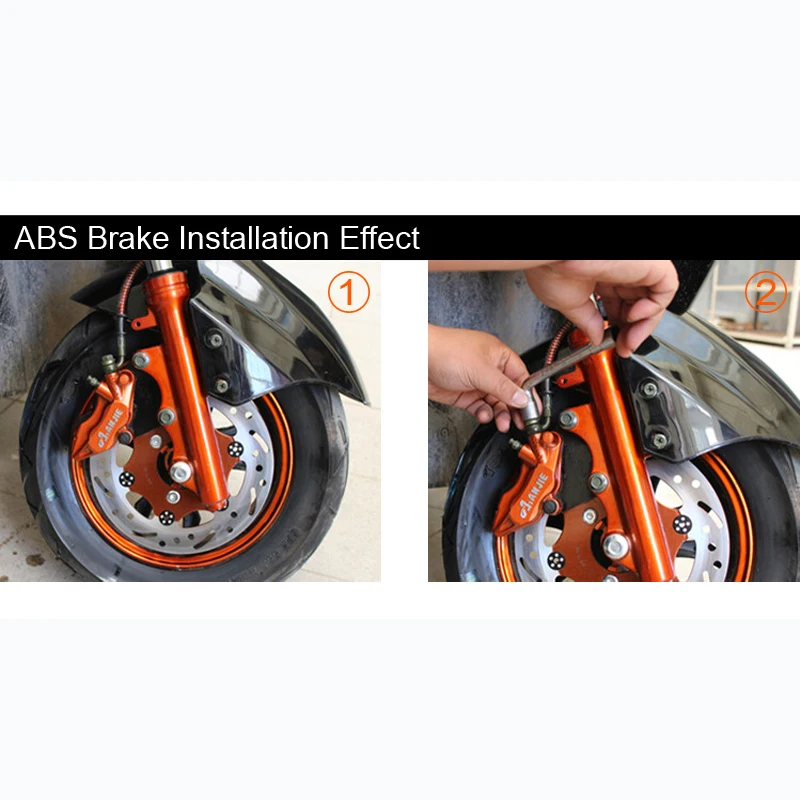 Антиблокировочная система для мотоцикла скутера 10 мм АБС-пластик тормозной диск
