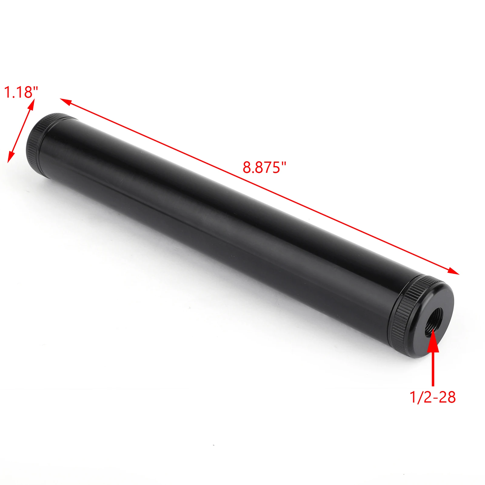 Areyourshop черный Алюминиевый автомобильный топливный фильтр 1/2-28 для NAPA 4003 WIX 24003 L 8,87" топливный фильтр аксессуары для стайлинга автомобилей