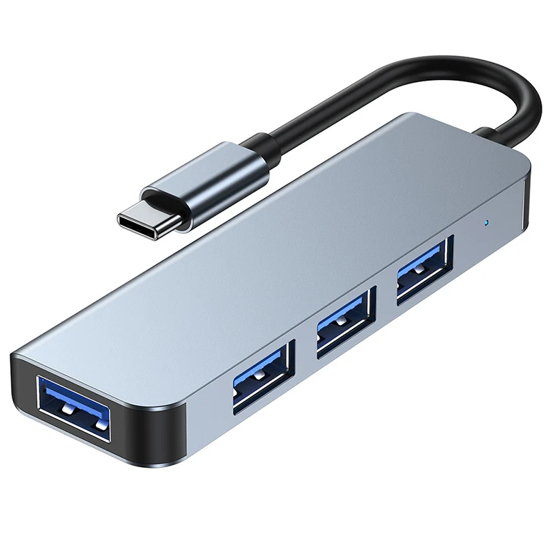 

4 in 1 USB C HUB Type C to USB 3.0 2.0 Adapter 5GBPS 4-Port Type C HUB Dock for Macbook,iMac,XPS,Mac Pro/mini,Notebook PC