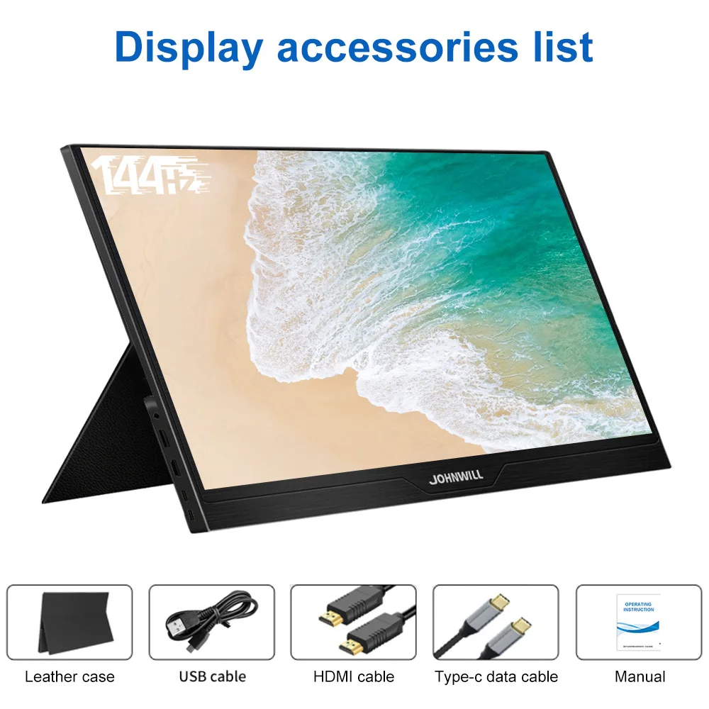 Портативный монитор 15 6 дюйма 144 Гц HDMI 99% х1080 | Компьютеры и офис