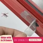 105 шт Анти-насекомых Fly ошибках двери окна Экран москитная сетка для ремонта нашивка-лента клеящаяся оконная ремонт аксессуары окна УП