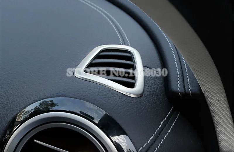 Крышка из нержавеющей стали для вентиляционного отверстия приборной панели Mercedes