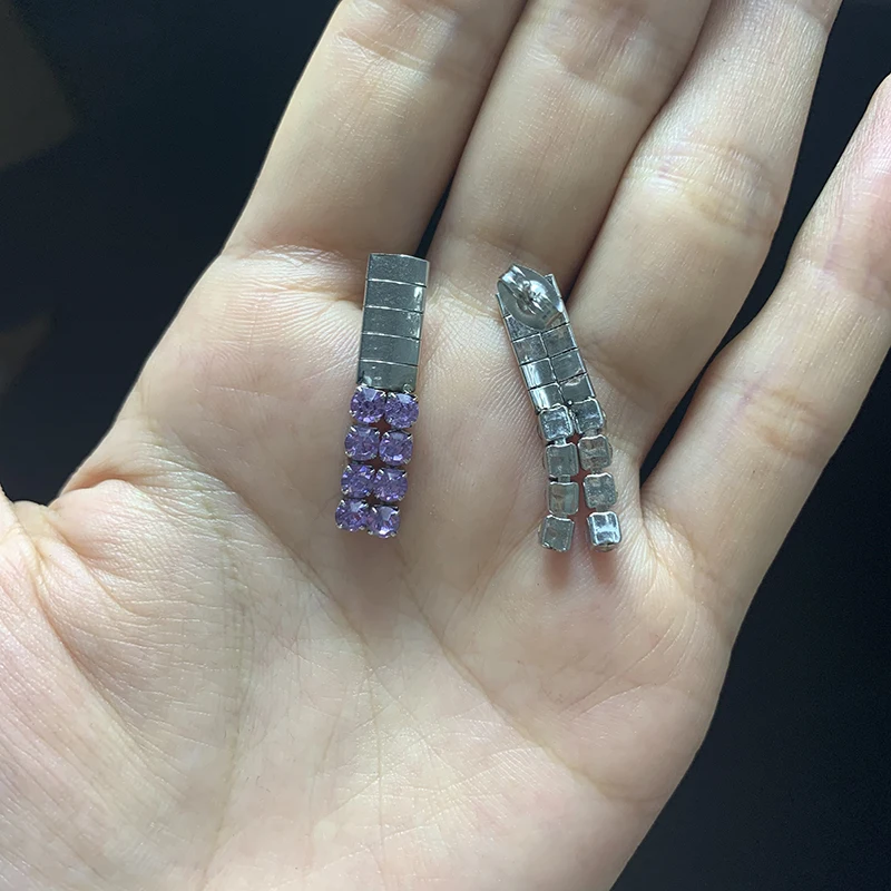 USENSET очаровательные циркониевые серьги-гвоздики для женщин ювелирные изделия из