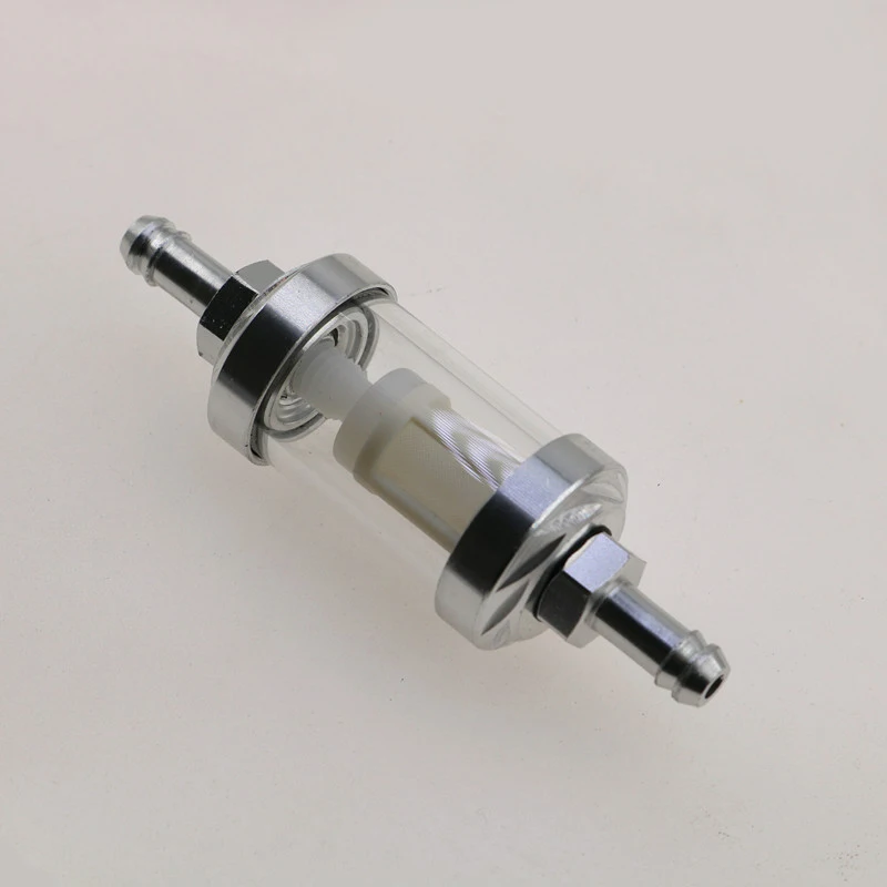 

Aluminum Alloy Glass Motorcycle Gas Fuel Oil Filter Moto Accessories for ATV Dirt Pit Bike Motocross
