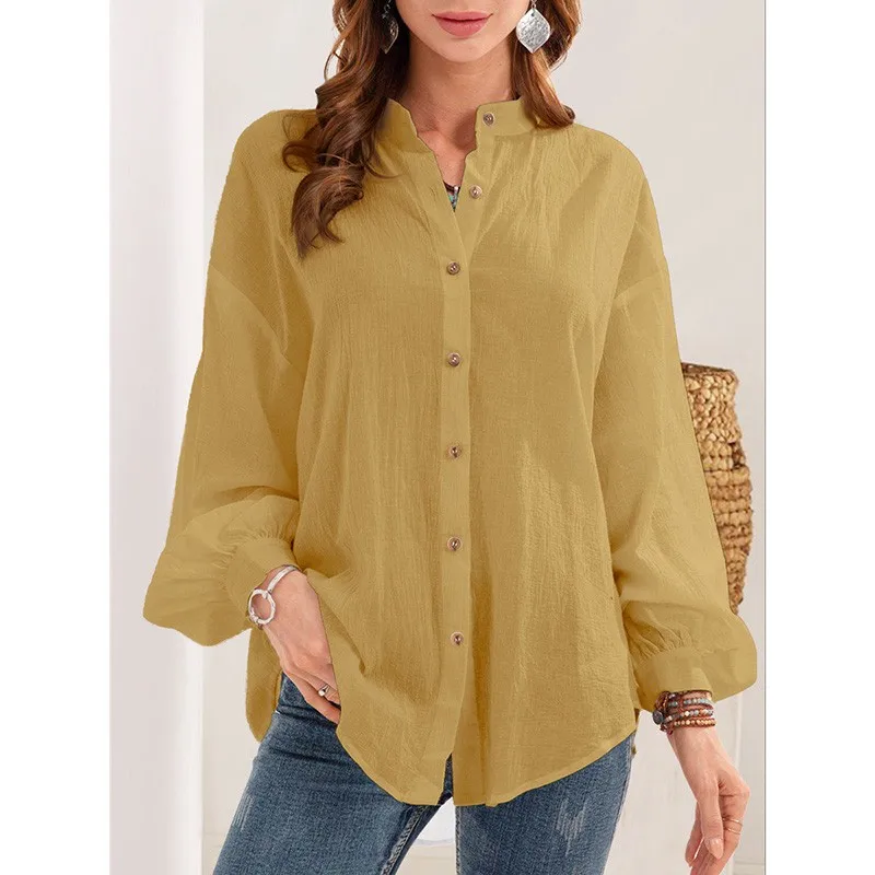 

Blouse Women Elegant Top Long Sleeve Plus Size Women's White Shirt Loose Streetwear Feminine Blouses Casual Fashion Blusas Tops