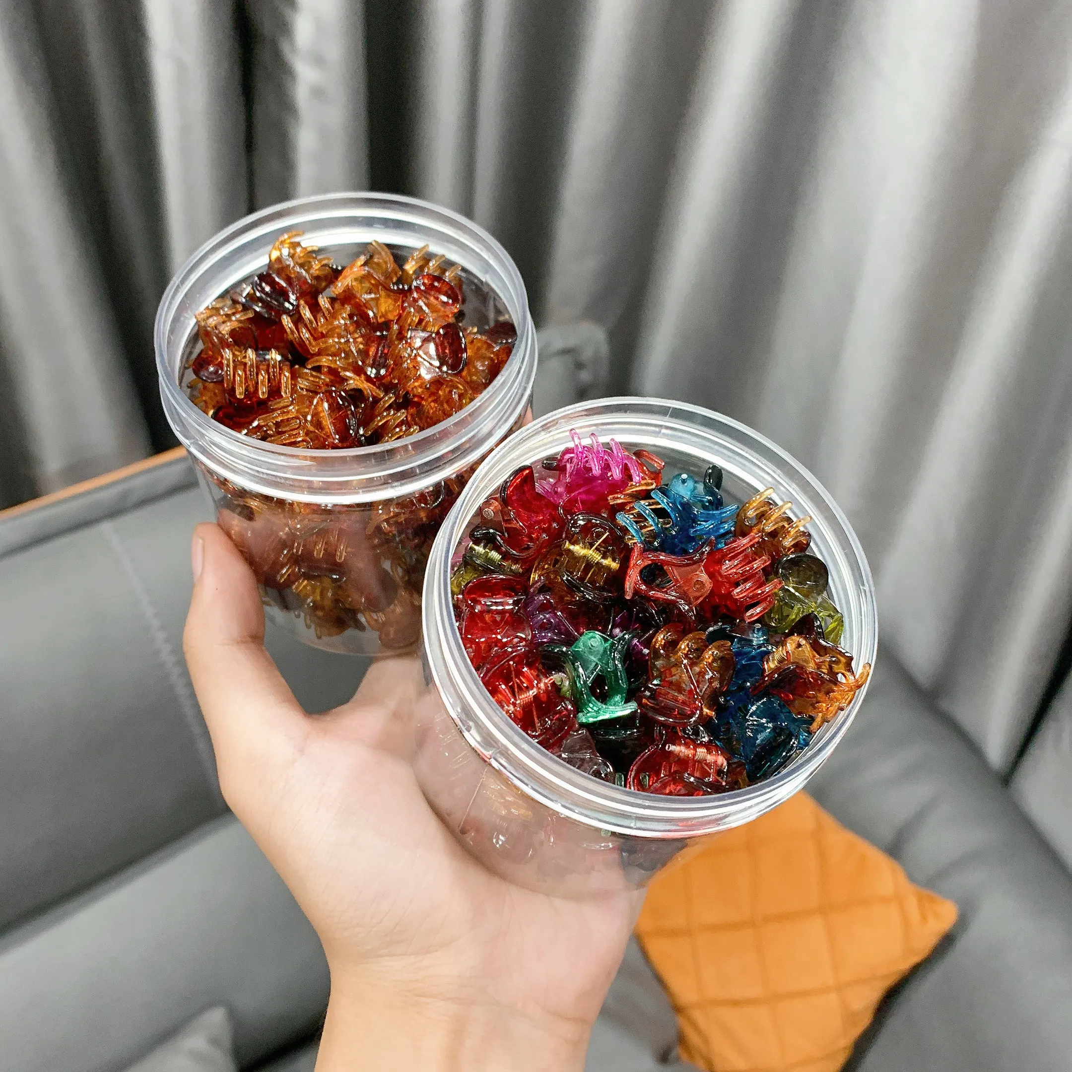 80/100 шт./коробка матовые заколки для волос |