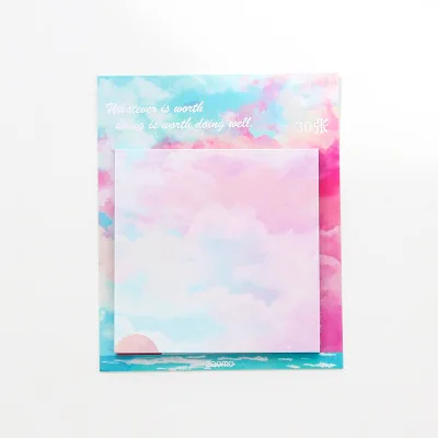 

30PCS/ 2020 Hot Sale Planet Earth Pluto Moon Mini Memo Pad N Times Sticky Notes School Supply Bookmark Post it Label Stationery