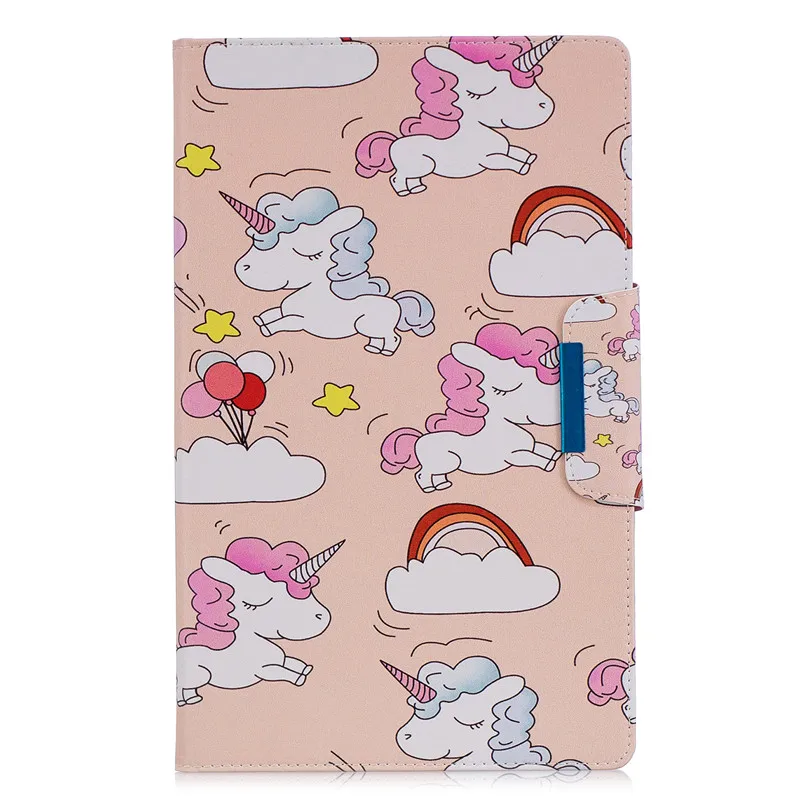 Чехол для планшета Samsung Galaxy Tab A A2 10 5 2018 T590 T595 SM Kawaii Единорог панда чехол +