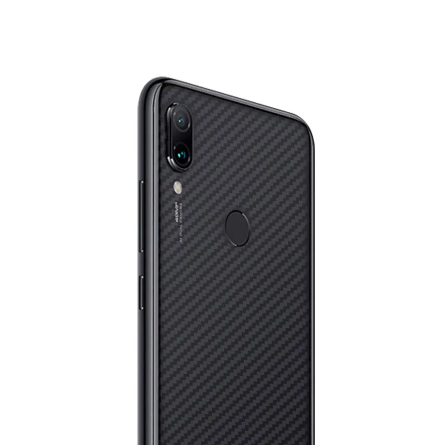 5 шт. 3D прозрачная задняя часть из углеродного волокна полная Прозрачная крышка