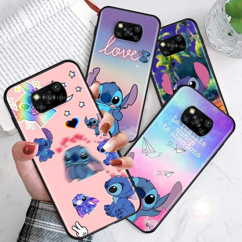 

Stitch Abomination Little Monster For Xiaomi Poco X3 NFC GT M3 M2 X2 F3 F2 Pro C3 F1 Mi Play Mix 3 A2 A1 6X 5X Black Phone Case