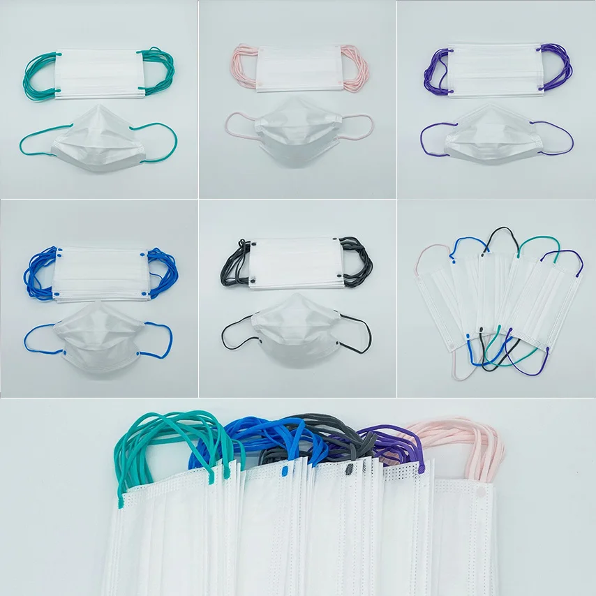 

50 шт., яркая белая маска для рта