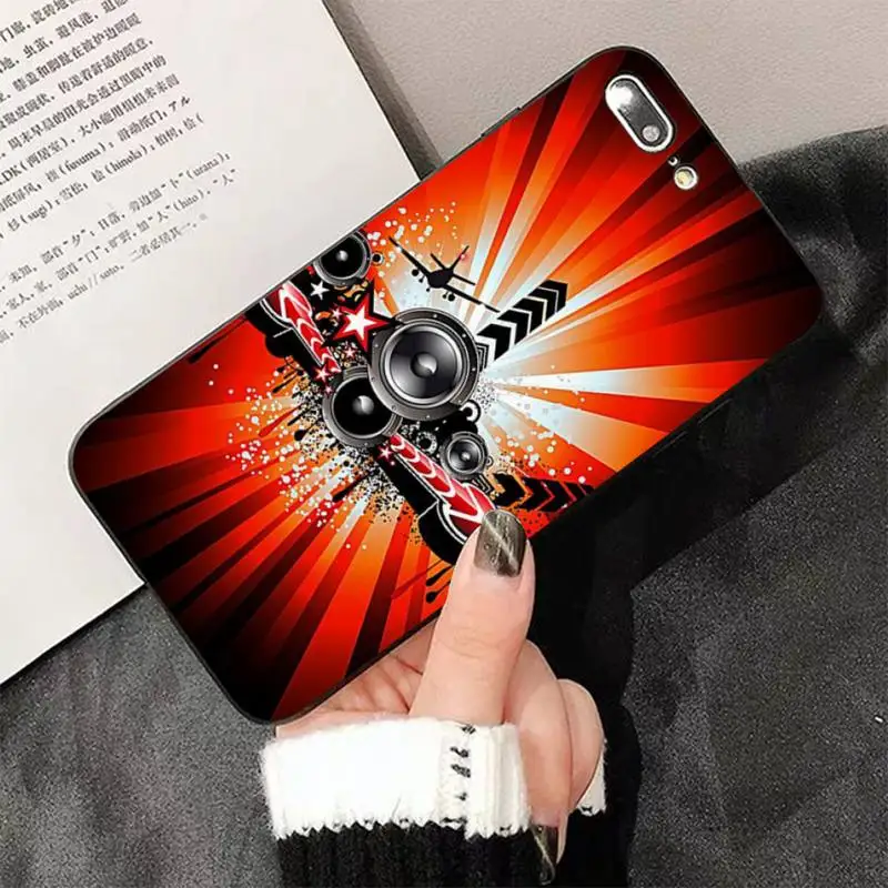Милый телефонный чехол TOPLBPCS ddj dj music в стиле ретро Bling для iPhone 8 7 6 6S Plus X 5S SE 2020 XR 11 12 pro
