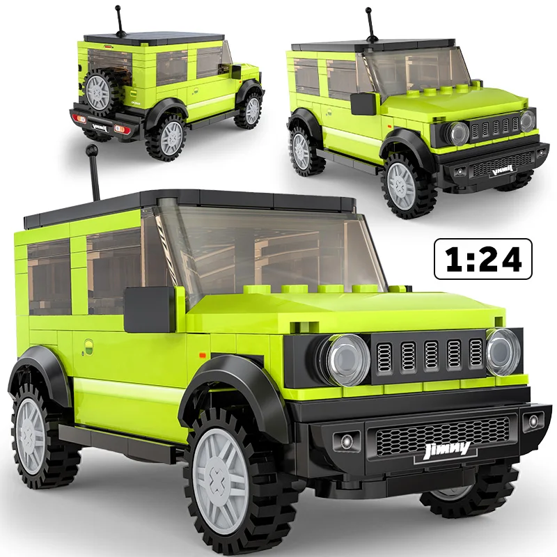 

192 шт., Детский конструктор «внедорожник», 1:24