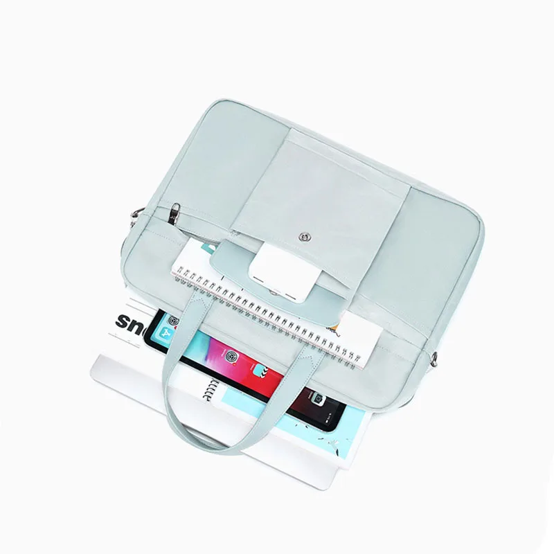 Multifunction Briefcases Laptop Protection Handbag Business Trip Notebook Document Storage Organize Shoulder Bags Accessories
