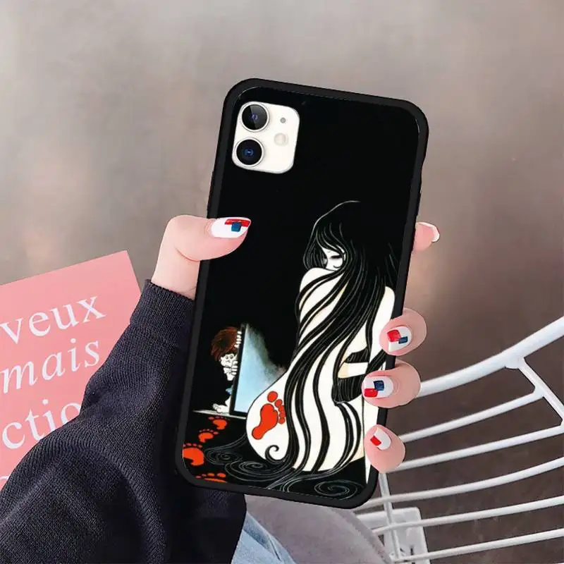 

shintaro kago Horror cartoons Phone Case for iPhone 11 12 pro XS MAX 8 7 6 6S Plus X 5S SE 2020 XR mini