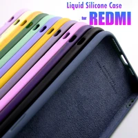 quality liquid silicone case poco x3 nfc redmi 9c nfc 9 9a 9at 8 8a 7a note 7 8 8t 9s 9 pro max k20 rubber cover