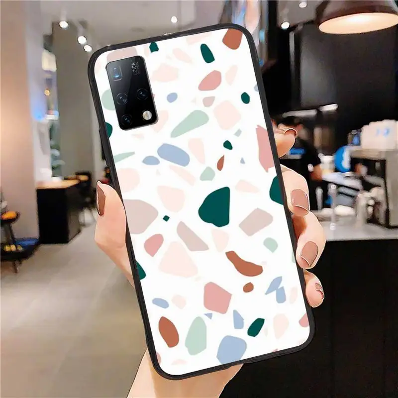 

Geometric Painting Phone Case for Samsung Galaxy S10 S20 S21 5G Ultra Plus Lite Cover S9 S8 S7 Fundas Coque Etui