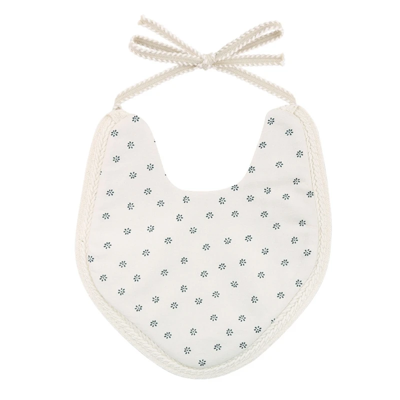 

Baby Cotton Linen Cartoon Printing Bib Double Sided Feeding Saliva Towel Burp Cloth for Newborn Infants Shower Gifts