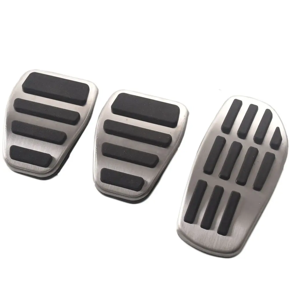 Sport stainless steel Fuel Brake Footrest Pedal for Dacia Duster