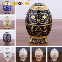 107 5cm willow european style automatic toothpick box fashion egg metal vintage toothpicks holder toothpick dispenser boxes