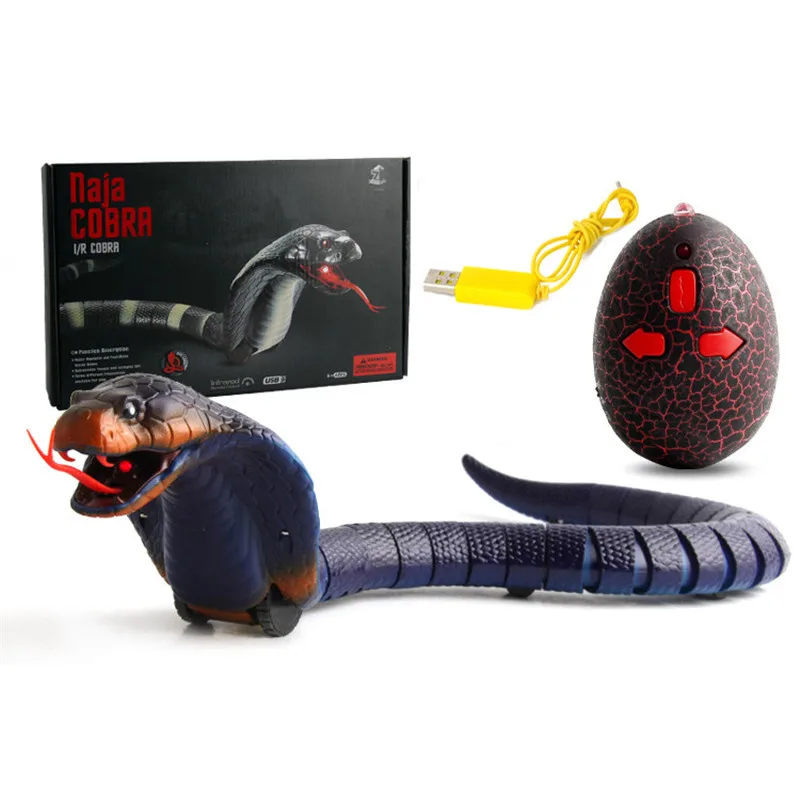 Забавный Радиоуправляемый ИК-пульт дистанционного управления Naja Snake новинка