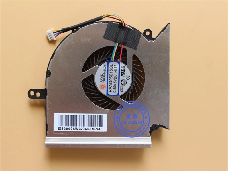 Новый Процессор охлаждающий вентилятор GPU для MSI GE75 GP75 GE63 GP63 GL63 GV63 GE73 GL73 Очки