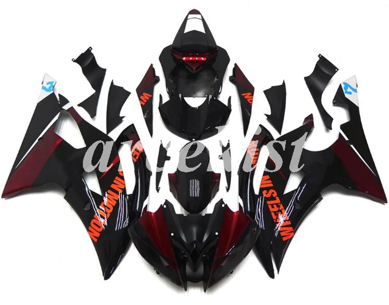 

New ABS Injection Mold Fairings Kit Fit for YAMAHA YZF-R6 2008 - 2016 2008 2009 2010 2011 2012 2013 2014 2015 2016 black red