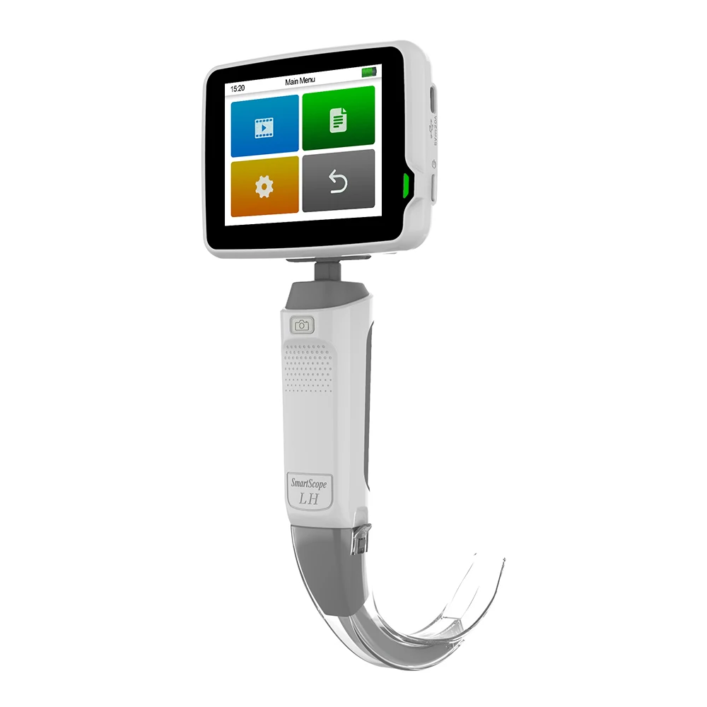 Medical Reusable Video Laryngoscope For Adult And Pediatric Reusable Blades Handheld Video Laryngoscope