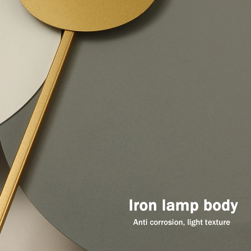 Дешево Дизайнерские светодиодные настенные круглые часы в скандинавском стиле, креативный настенный светильник для гостиной, коридора, художеств... Скидка Дизайнерские светодиодные настенные круглые часы в скандинавском стиле, креативный настенный светильник для гостиной, коридора, художеств...