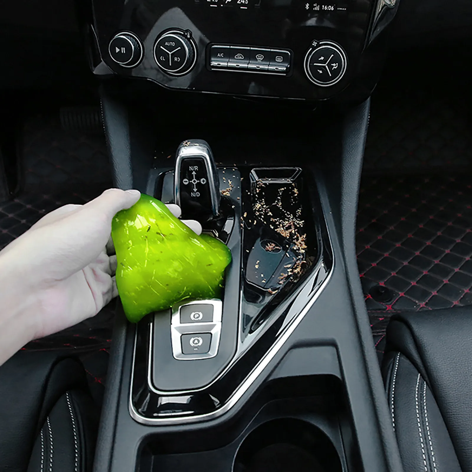 

Car Cleaning Gel,Cleaning Soft Rubber,Cleaner Gap-Sticky-Dust For PC, Laptops Gap dust cleaning soft glue does not stick to hand