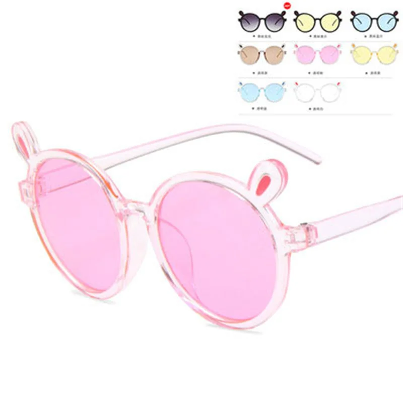 

Lovely Rabbit Ear Kids Sunglasses Children Cartoon Eye Potect Sun Glasses Frame Girls Boys Baby Eyewear New Fashion Design