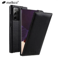 melkco genuine leather flip phone case for samsung galaxy s20 ultra s20 s10 9 note20 ultra 10 plus cow business bag cases cover