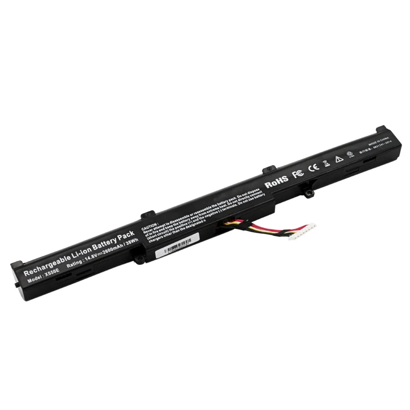 Apexway 4 ячейки Аккумулятор для ноутбука ASUS X450 X450E X450J X450JF X751M X751MA X751L X750JA A450J A450JF