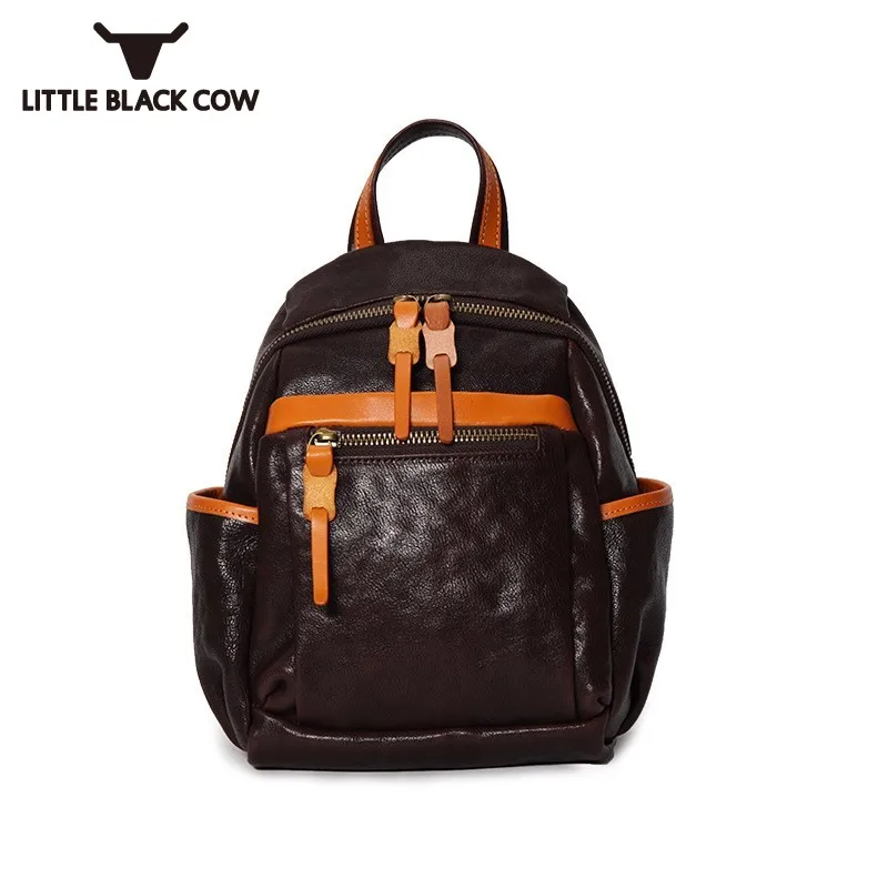 

Новинка весна-осень 2021, Женский Повседневный Рюкзак в Корейском стиле для офиса, Женская винтажная лаконичная модная классическая сумка че...