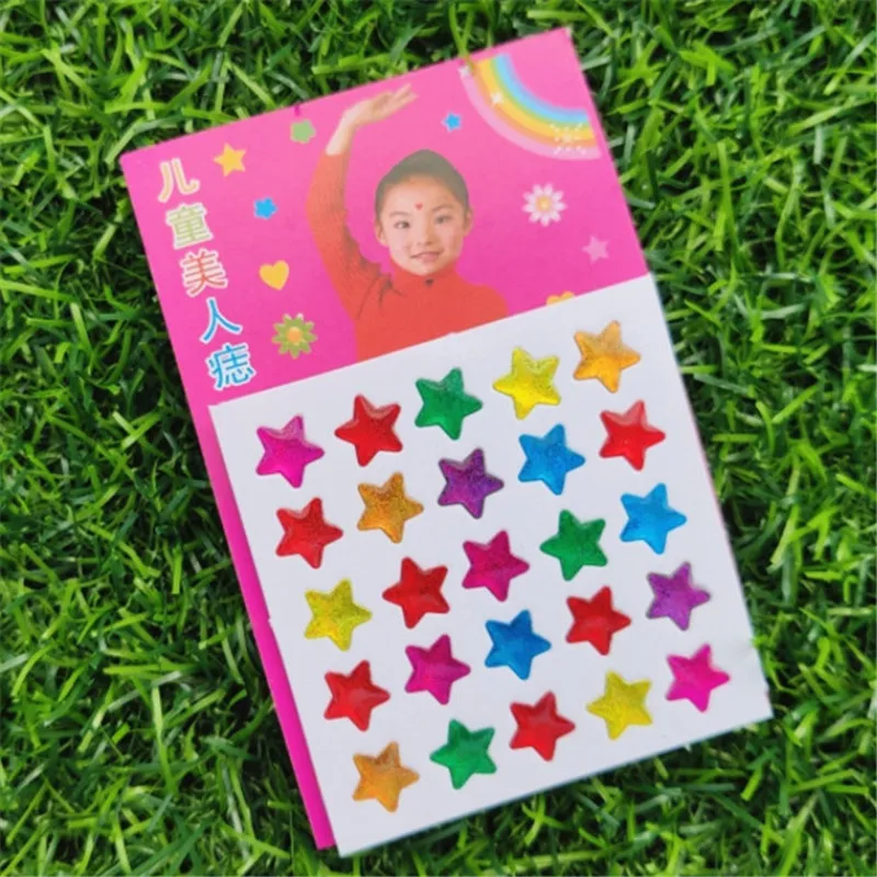 Красная точка любовь звезда Красота кристалл дрель Стикер s для женщин мобильный