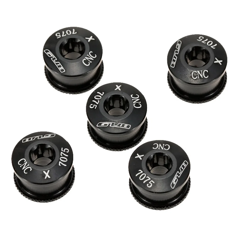 

5pcs/Pack Aluminium alloy Bike Tooth Disc Screw GUB Bicycle Crankset Fixing Chainwheel of 10mm Diameter Bolts