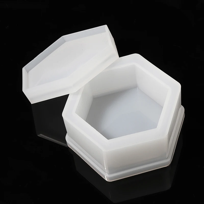 1 шт. Новые прозрачные силиконовые шестигранные ювелирные изделия ожерелье