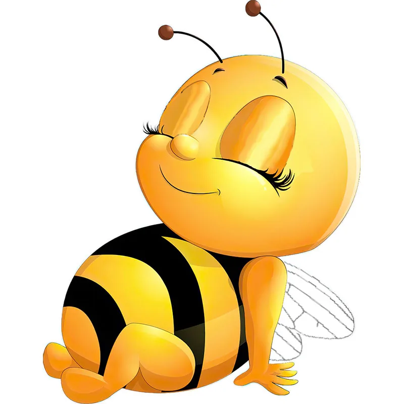 Рисунки пчелок мультяшных