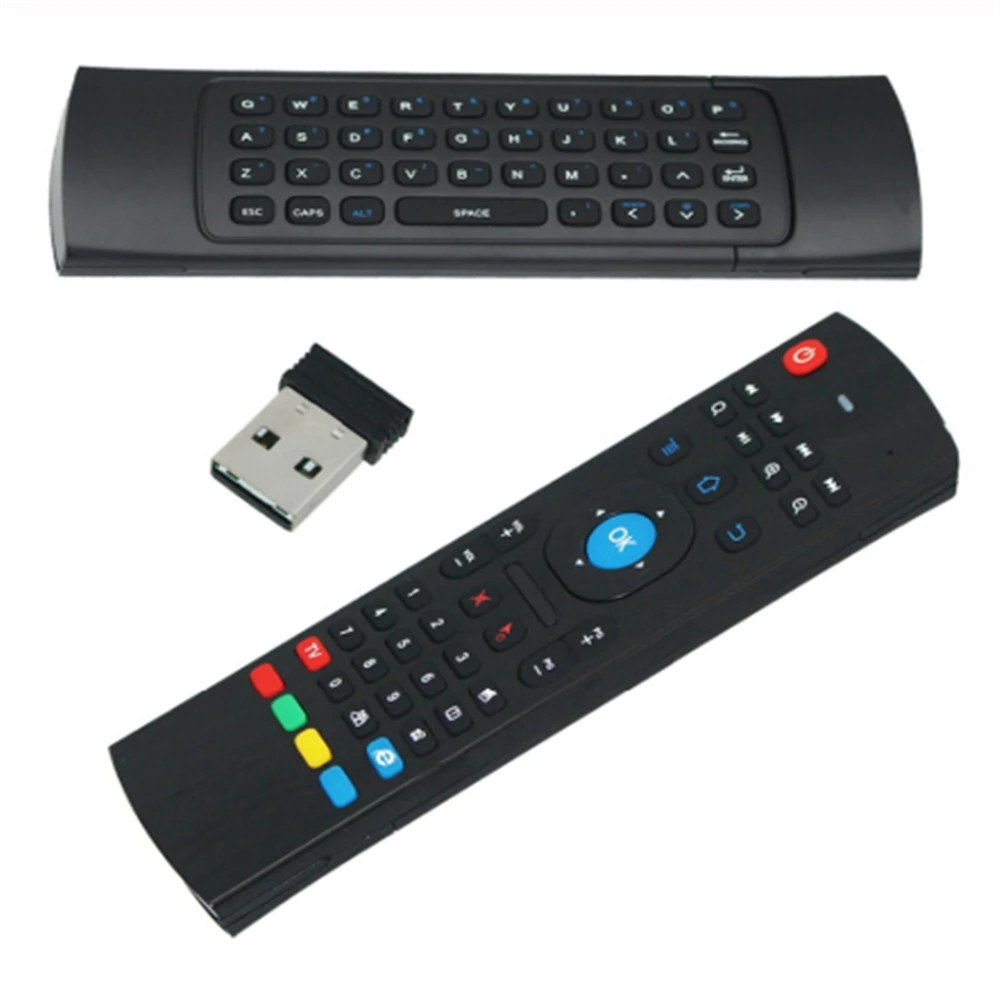 Беспроводная мини клавиатура MX3 fly Air Mouse 2 4 ГГц для ПК HTPC ноутбука smart tv kiii z4 m8s t95 ТВ