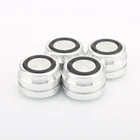 Подставки для усилителя, 4 шт., 33*22 мм, колонки из алюминиевого сплава, шипы, диски, проигрыватель компакт-дисков с проигрывателем компьютера, DAC машина, базовые ножки