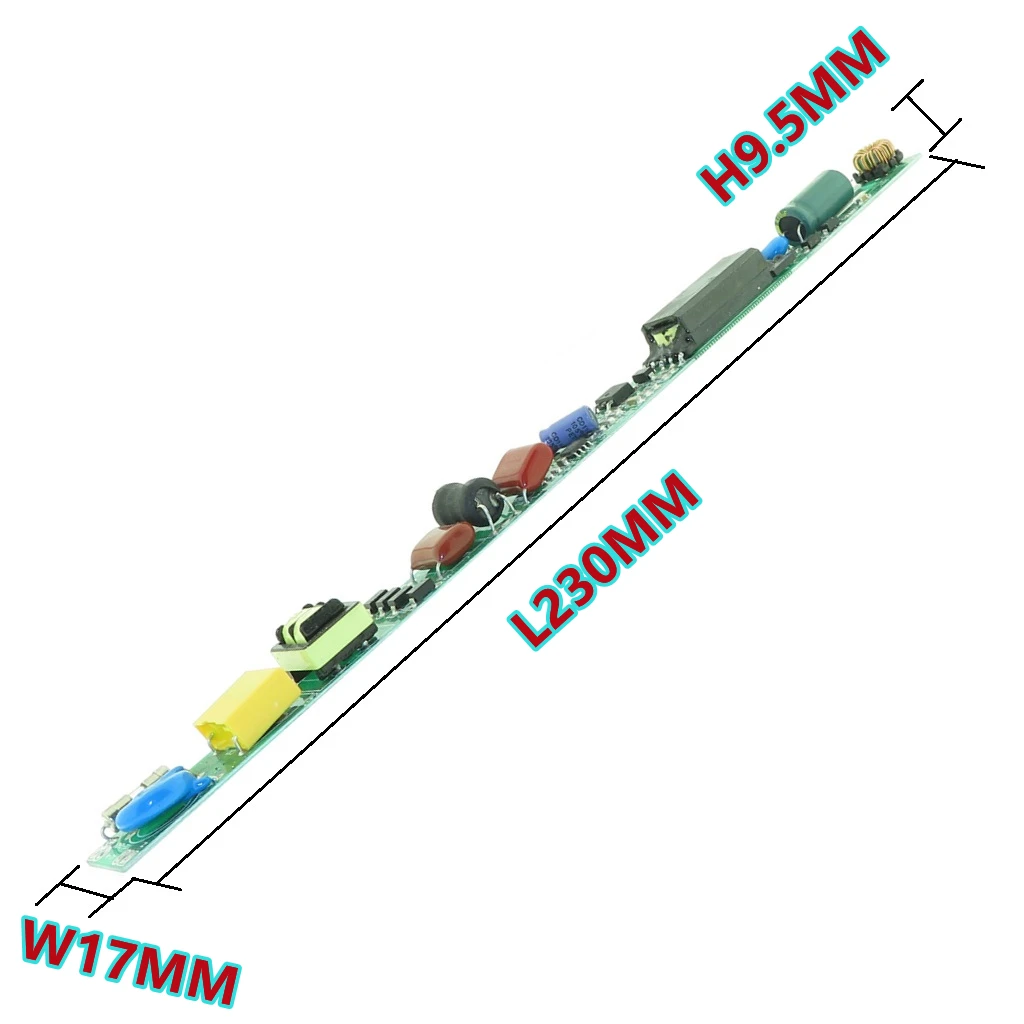 Светодиодный Трубчатый Адаптер с сертификатами CE источник питания 18 Вт 20 22 25 450 мА