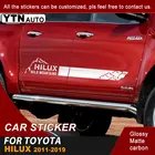 Виниловая наклейка на боковую дверь, для Toyota Hilux Vigo Revo 2011-2019