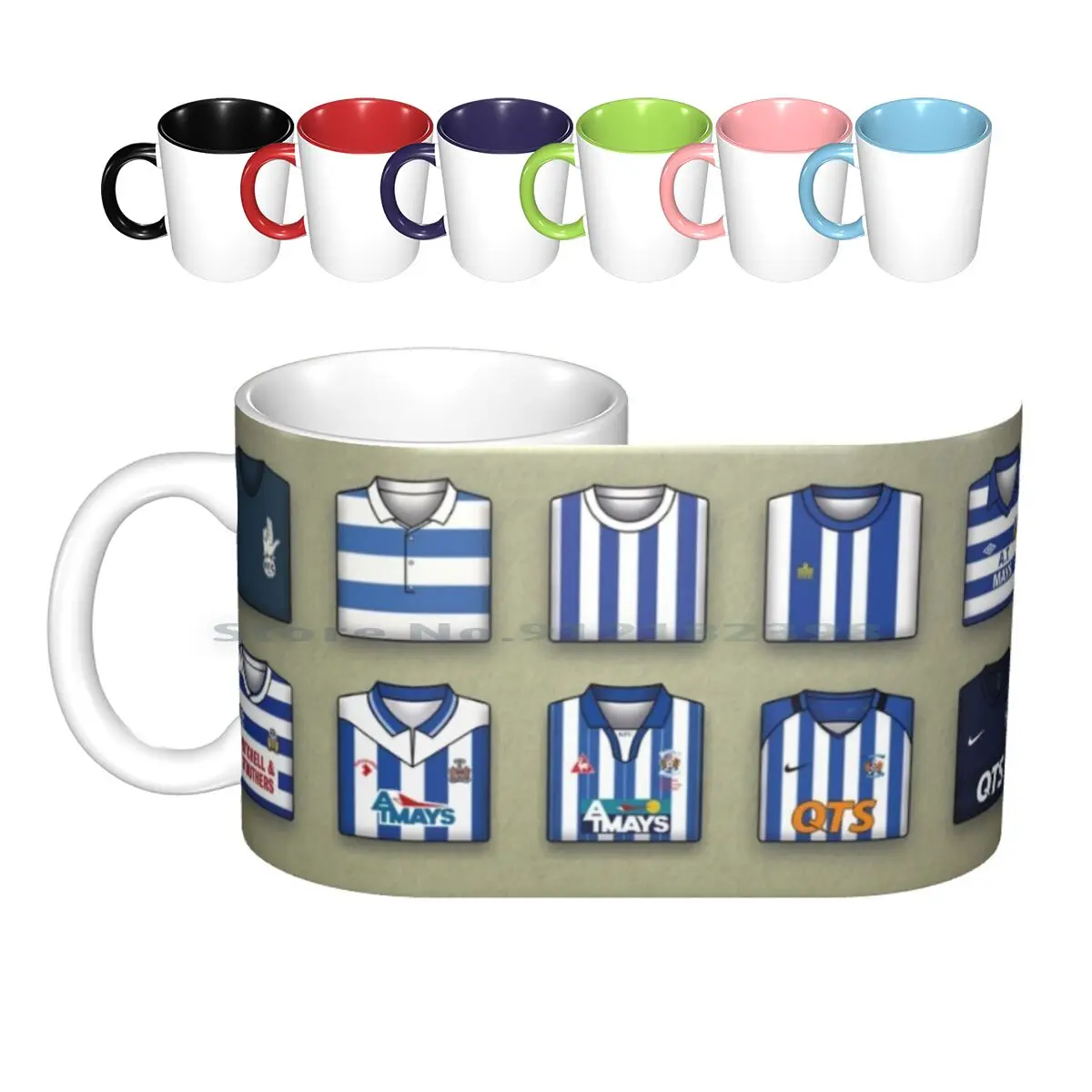 

Kilmarnock-Iconic Kits Ceramic Mugs Coffee Cups Milk Tea Mug Killie Kilmarnock Football Club Scotland 1869 Killiekits Creative