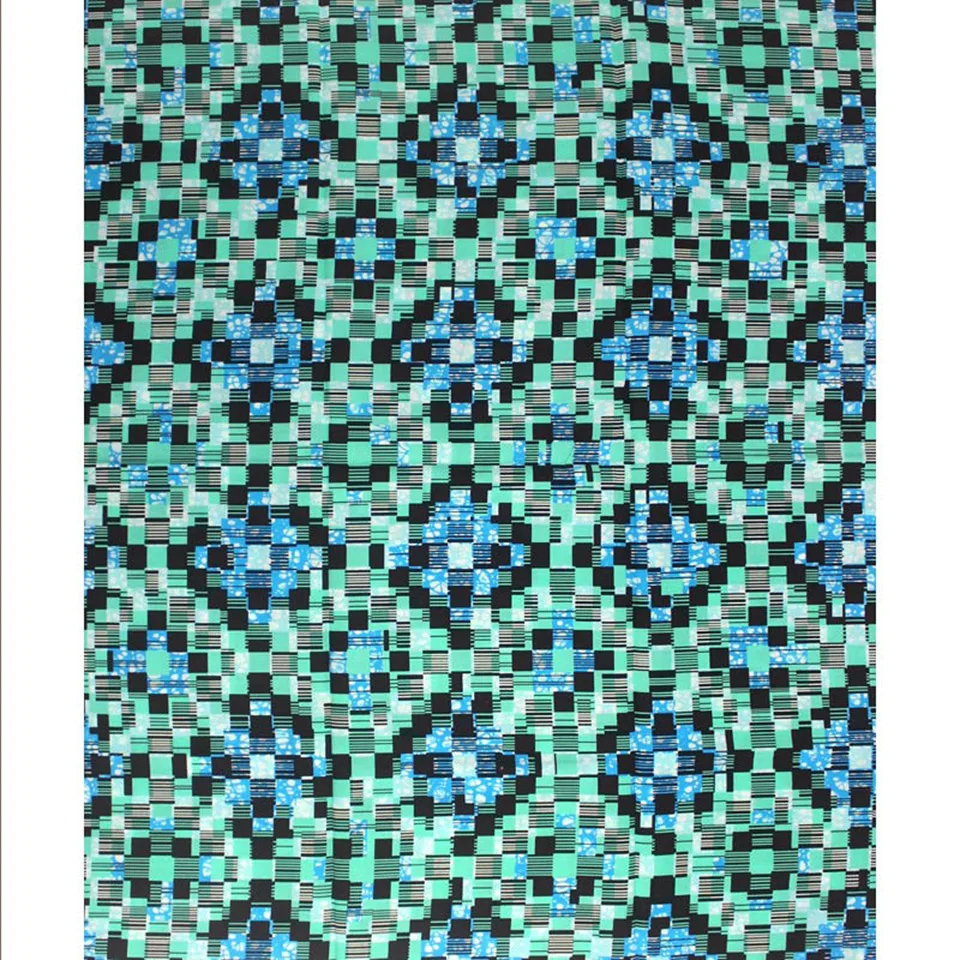 

6 Yards African Mitex Wax Print Ankara Fabrics Kitenge/Pagnes/Tissues Africain/ Lapa/Chitenge Y-593