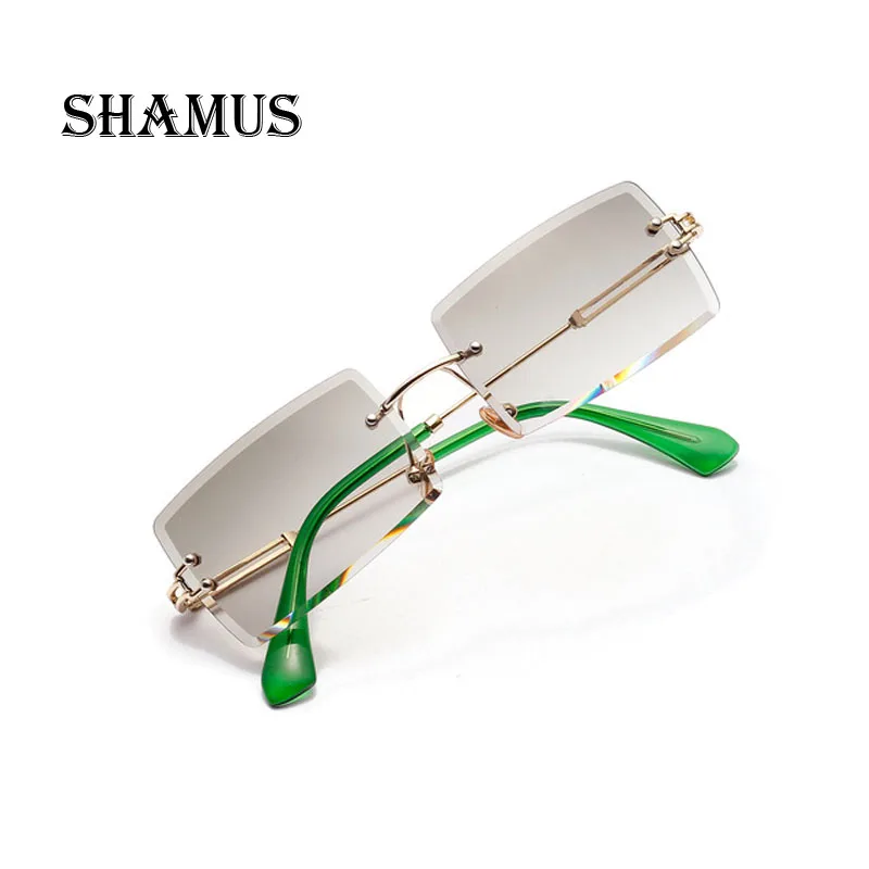 

Солнцезащитные очки SHAMUS, женские очки без оправы, классические солнцезащитные очки, женские солнцезащитные очки, лидер продаж, популярные м...