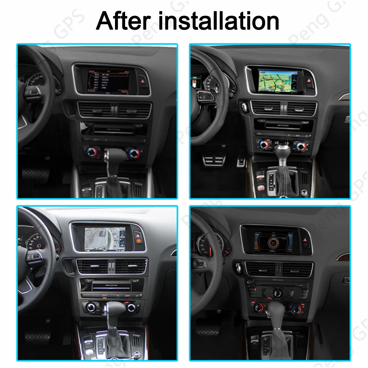 Android 9,0 DSP 4+ 32GB Автомобильный dvd-плеер мультимедийное радио для Audi Q5 2008- CIC Автомобильный gps навигатор