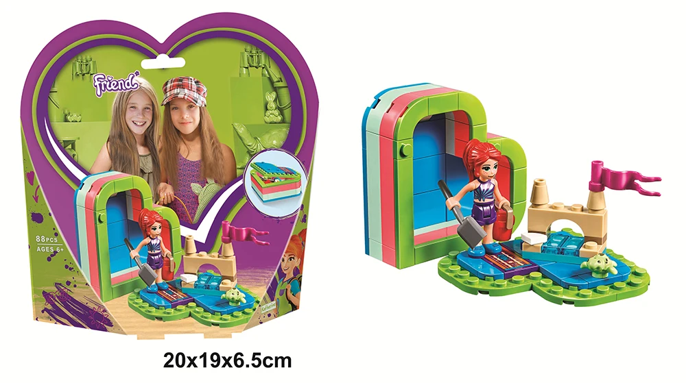 Наборы из серии Друзья Эмма Стефани Мия Оливия Андреа строительные блоки игрушки