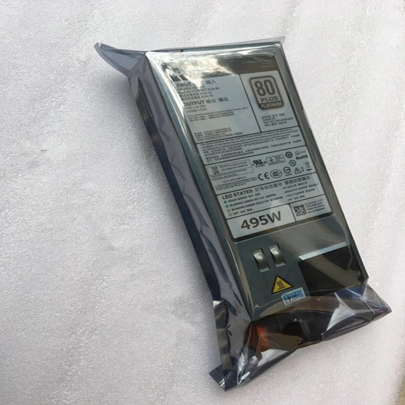 Новый блок питания для ноутбука Dell R720 730 620 520 T620 720 495W Питание D495E S0 DPS 495AB в N24MJ 3GHW3 33MD5